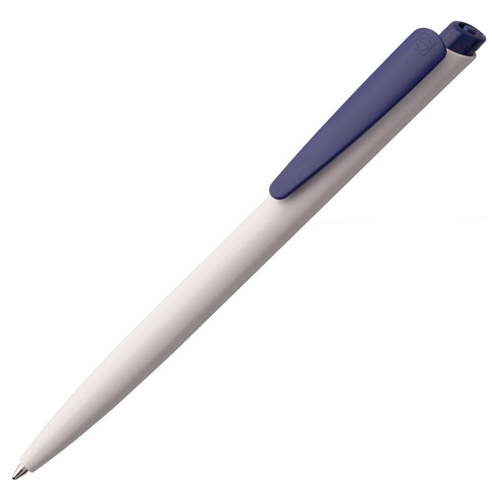 Ручка шариковая Senator Dart Polished, бело-синяя Ручка шариковая Senator Dart Polished, бело-синяя