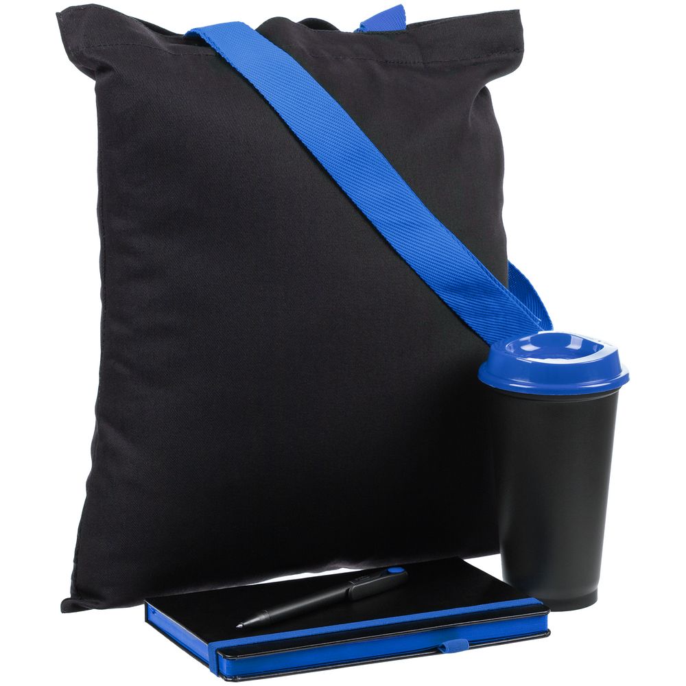 Набор Velours Bag, черный с синим Набор Velours Bag, черный с синим