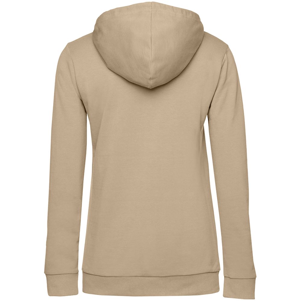Толстовка с капюшоном женская Hoodie, бежевая Толстовка с капюшоном женская Hoodie, бежевая