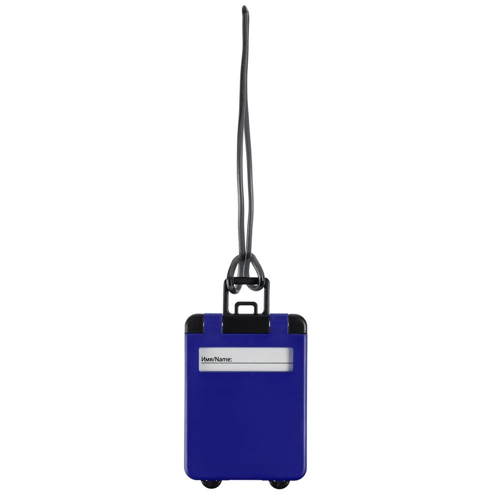 Бирка для багажа Trolley, синяя Бирка для багажа Trolley, синяя