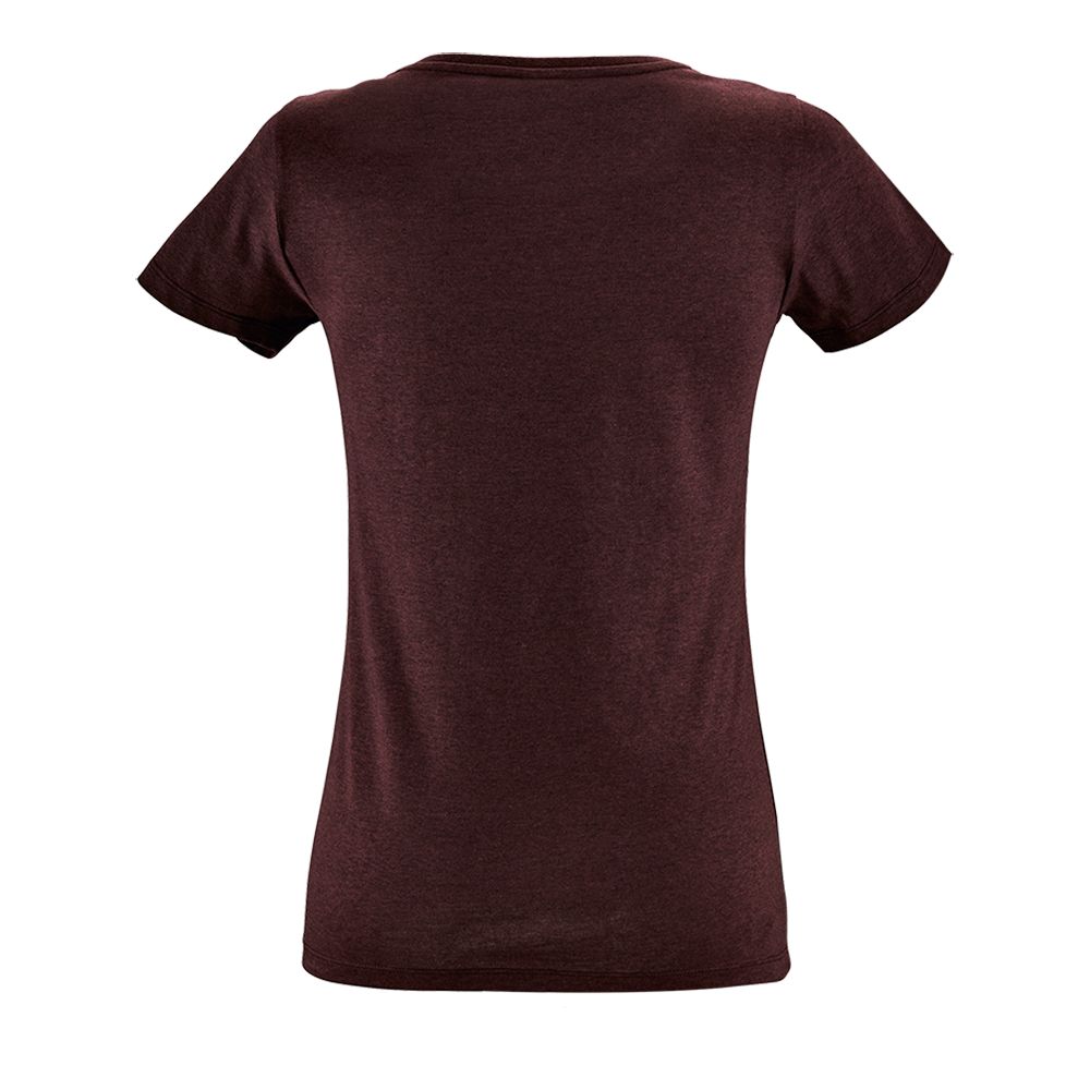 Футболка женская Regent Fit Women, бордовый меланж Футболка женская Regent Fit Women, бордовый меланж