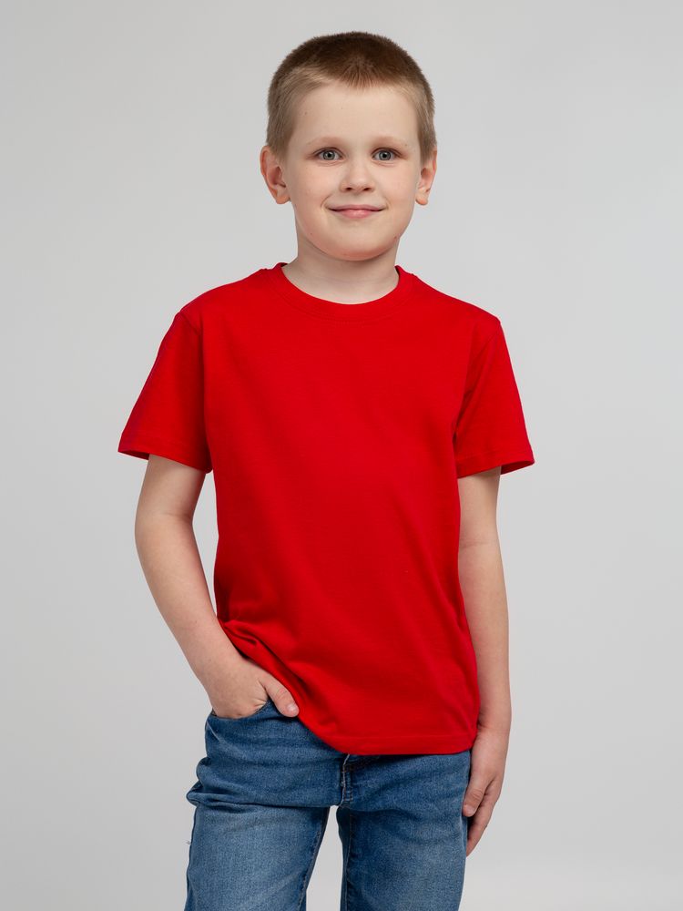 Футболка детская Regent Kids 150, красная Футболка детская Regent Kids 150, красная