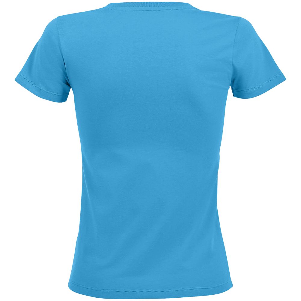 Футболка женская Regent Fit Women, ярко-бирюзовая Футболка женская Regent Fit Women, ярко-бирюзовая