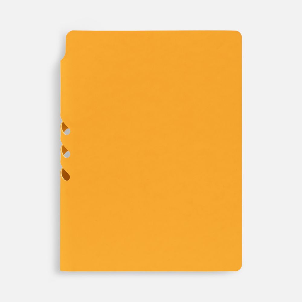 Ежедневник Flexpen Shall, недатированный, желтый