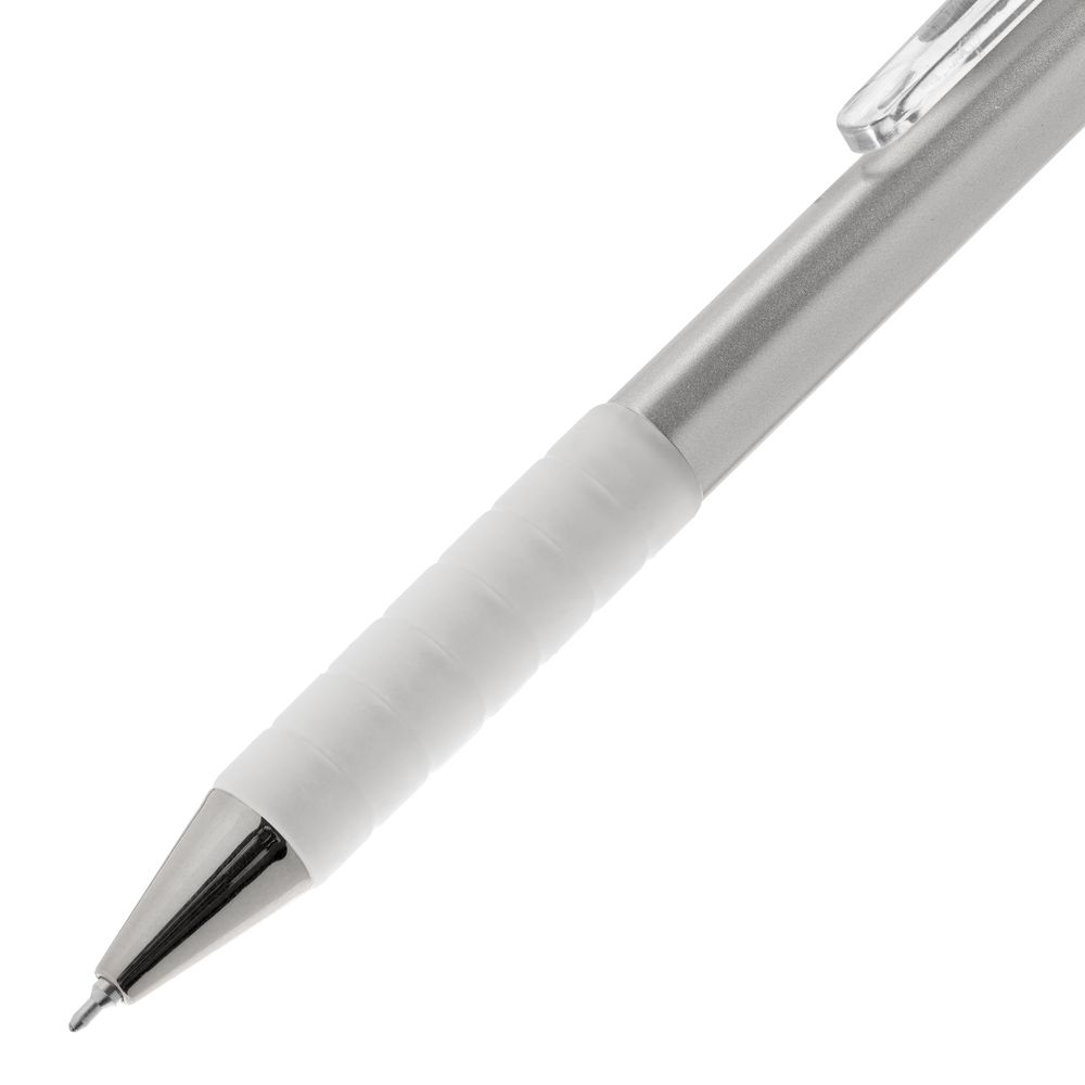 Ручка шариковая Easy Grip, серебристая Ручка шариковая Easy Grip, серебристая