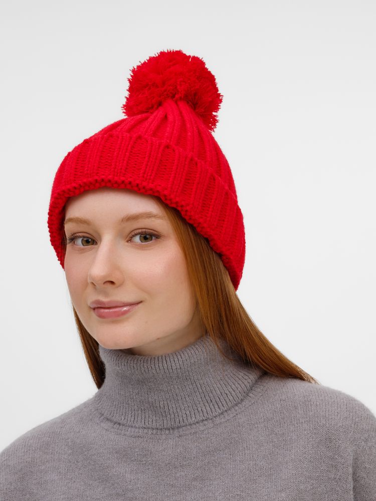 Шапка HappyGo, красная