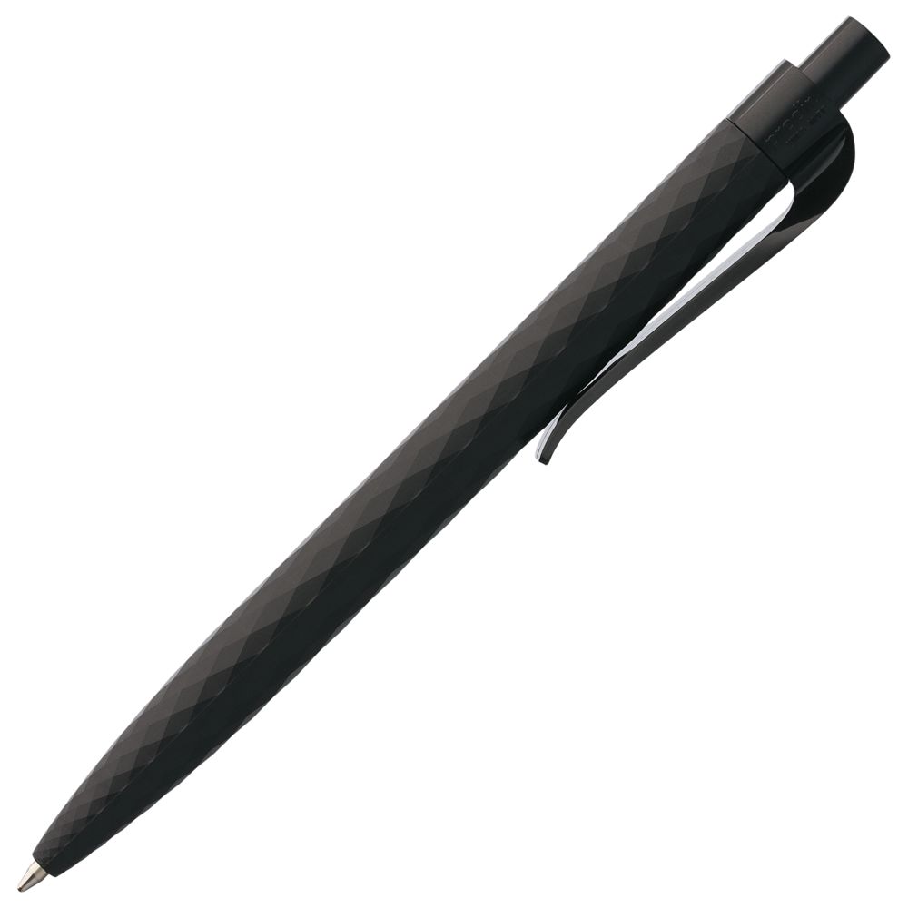 Ручка шариковая Prodir QS01 PRP-P Soft Touch, черная Ручка шариковая Prodir QS01 PRP-P Soft Touch, черная