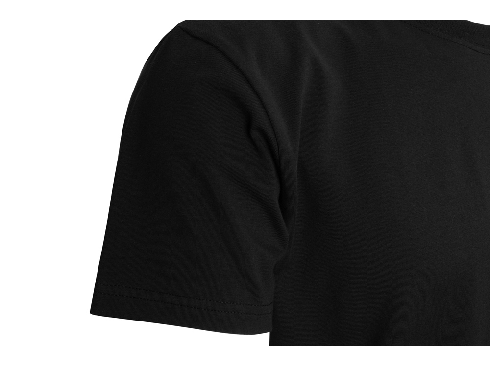 Футболка HD Fit короткий рукав с эластаном, мужская, чёрный Футболка HD Fit короткий рукав с эластаном, мужская, чёрный