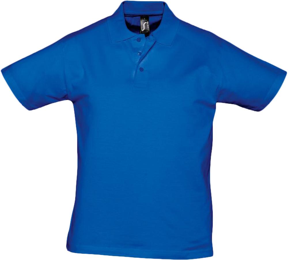 Рубашка поло мужская Prescott Men 170, ярко-синяя (royal) Рубашка поло мужская Prescott Men 170, ярко-синяя (royal)