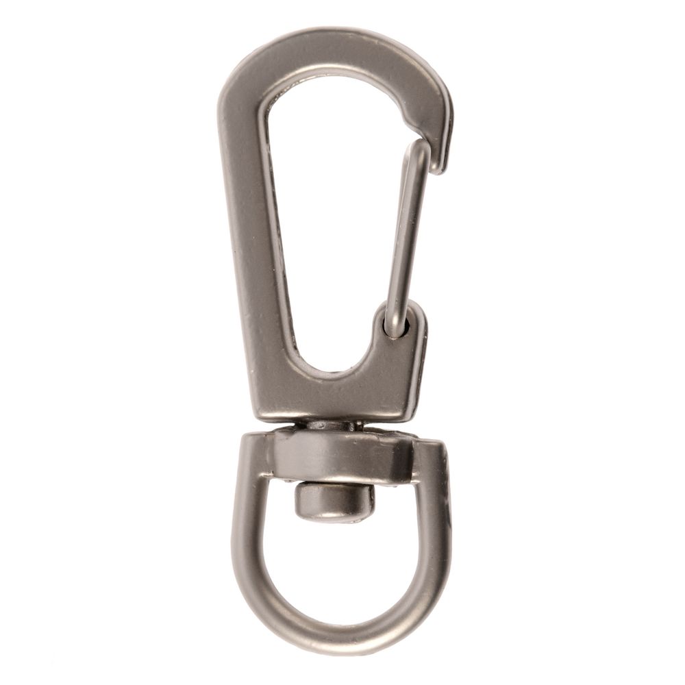 Застежка-карабин Snap Hook, S, серебристая Застежка-карабин Snap Hook, S, серебристая