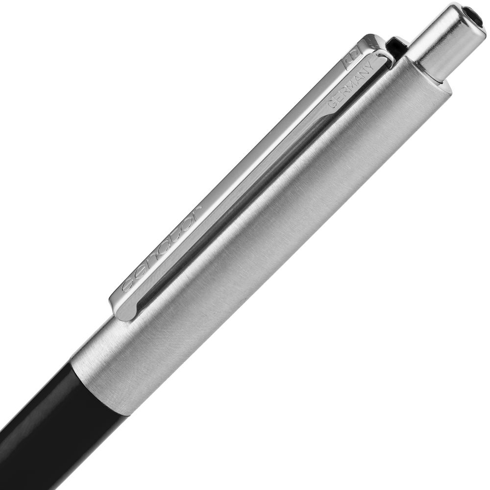 Ручка шариковая Senator Point Metal, ver.2, черная Ручка шариковая Senator Point Metal, ver.2, черная