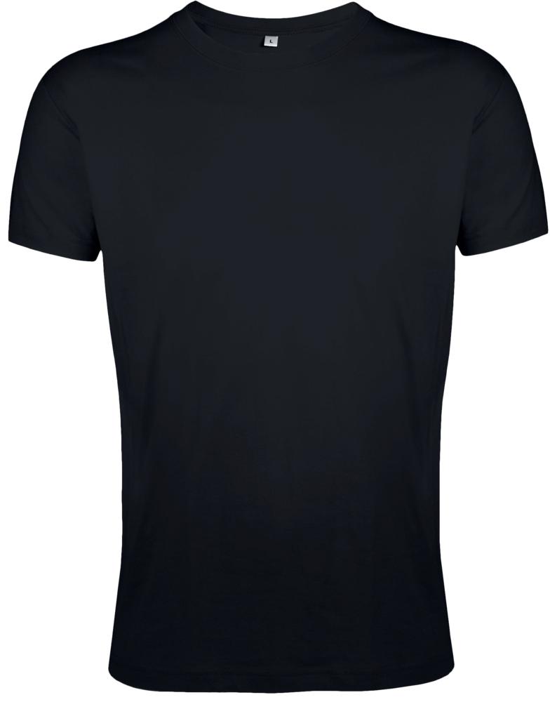 Футболка мужская Regent Fit 150, черная Футболка мужская Regent Fit 150, черная