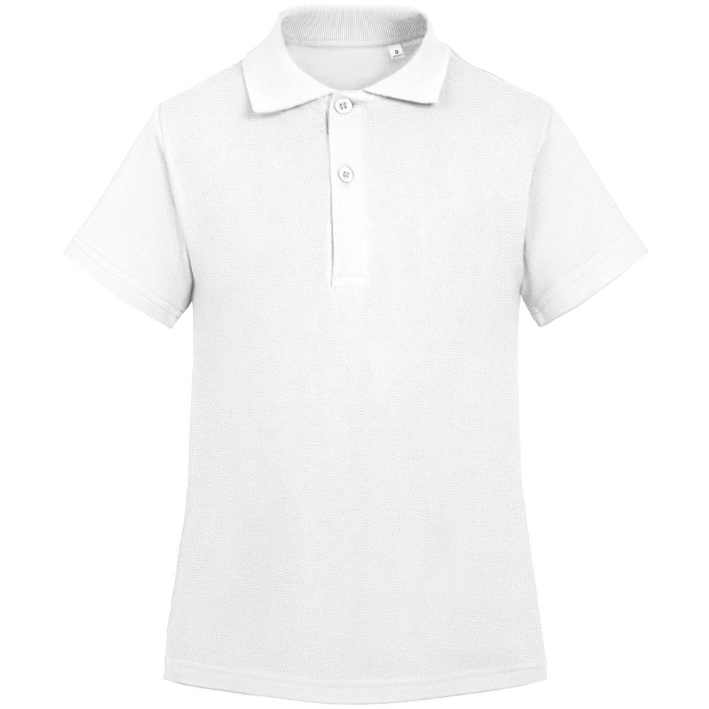 Рубашка поло детская Virma Kids, белая Рубашка поло детская Virma Kids, белая