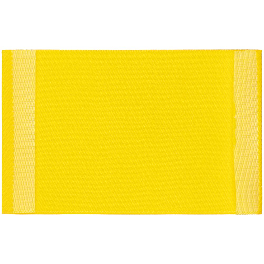 Лейбл тканевый Epsilon, XL, желтый