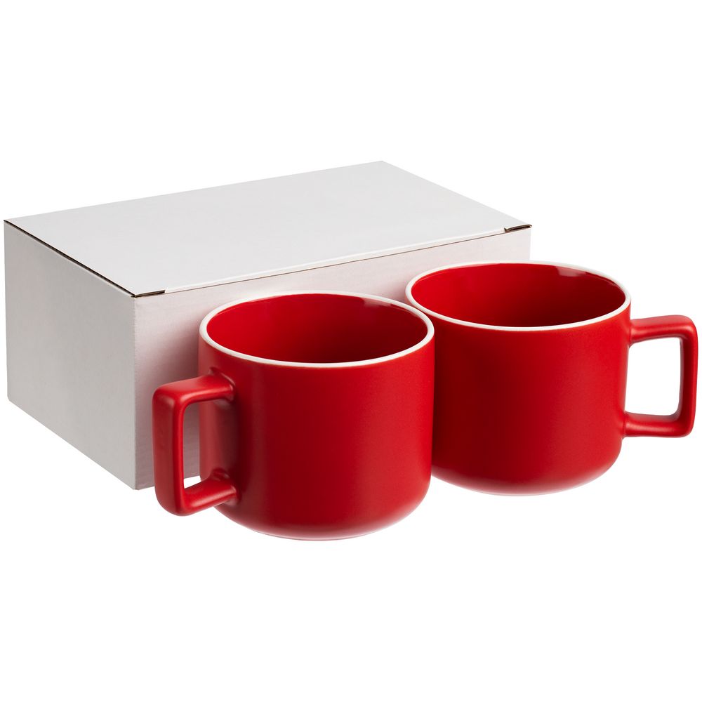 Коробка Couple Cup под 2 кружки, малая, белая Коробка Couple Cup под 2 кружки, малая, белая