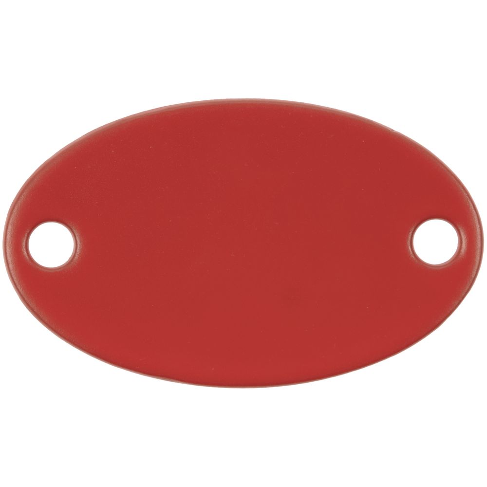 Шильдик металлический Alfa Oval, красный Шильдик металлический Alfa Oval, красный