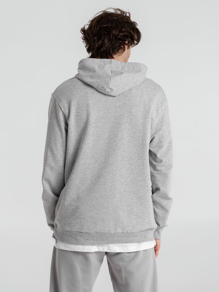 Толстовка с капюшоном унисекс Hoodie, серый меланж Толстовка с капюшоном унисекс Hoodie, серый меланж