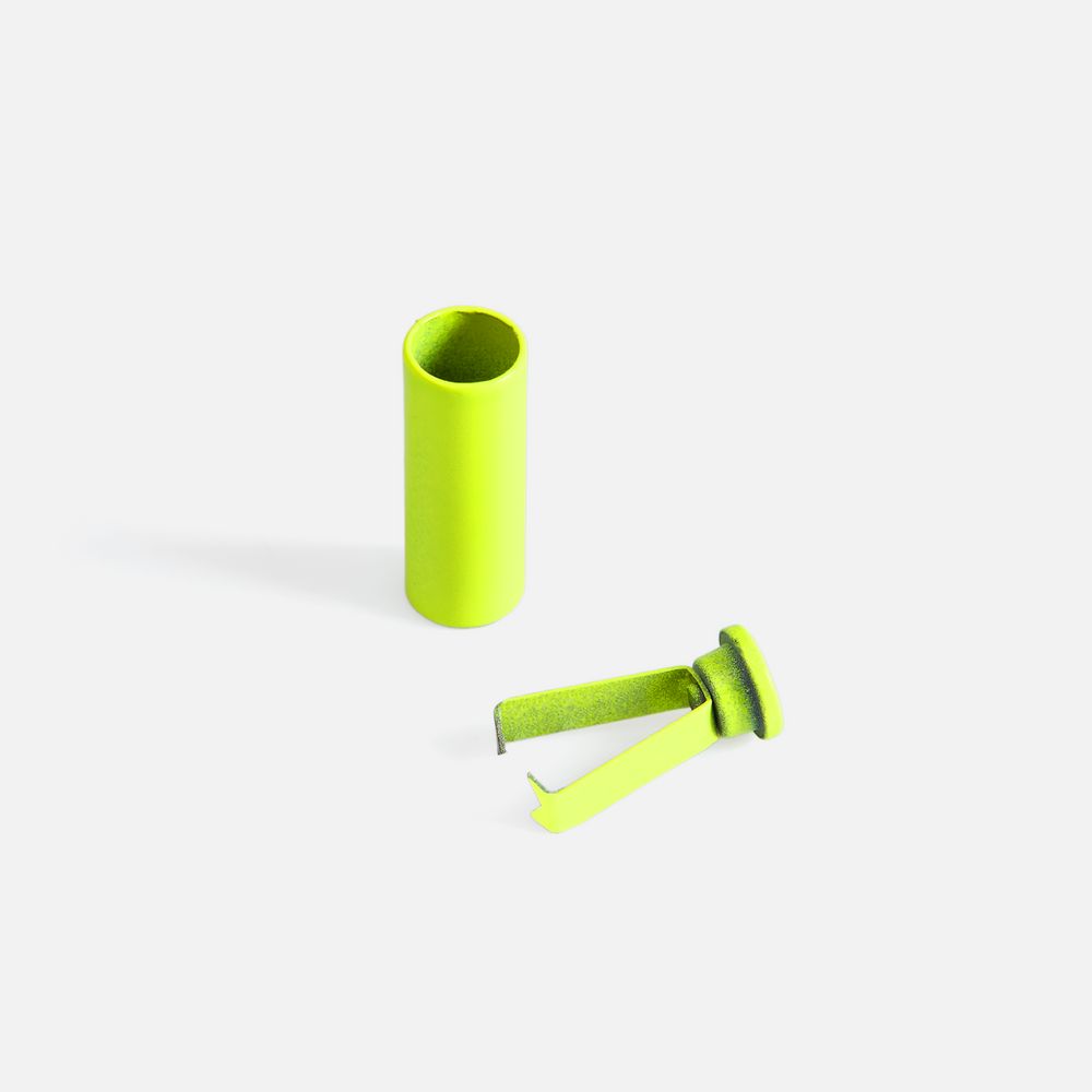 Наконечник для шнурка Nozzle, ver.2, желтый неон Наконечник для шнурка Nozzle, ver.2, желтый неон
