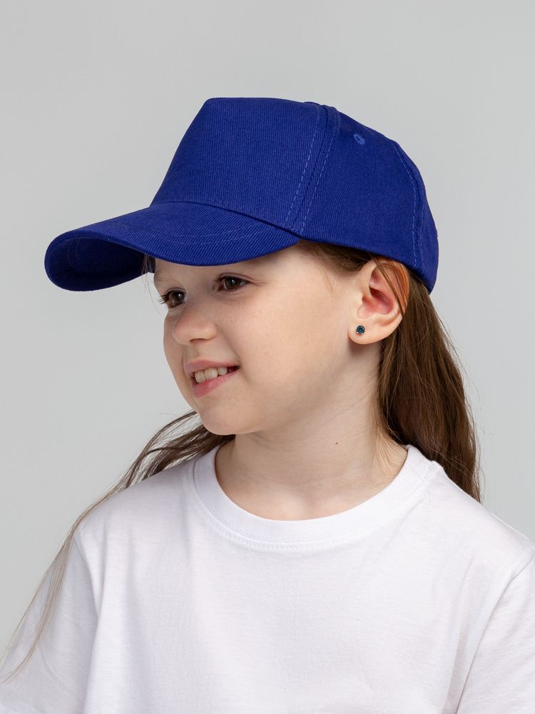 Бейсболка детская Standard Kids, синяя Бейсболка детская Standard Kids, синяя