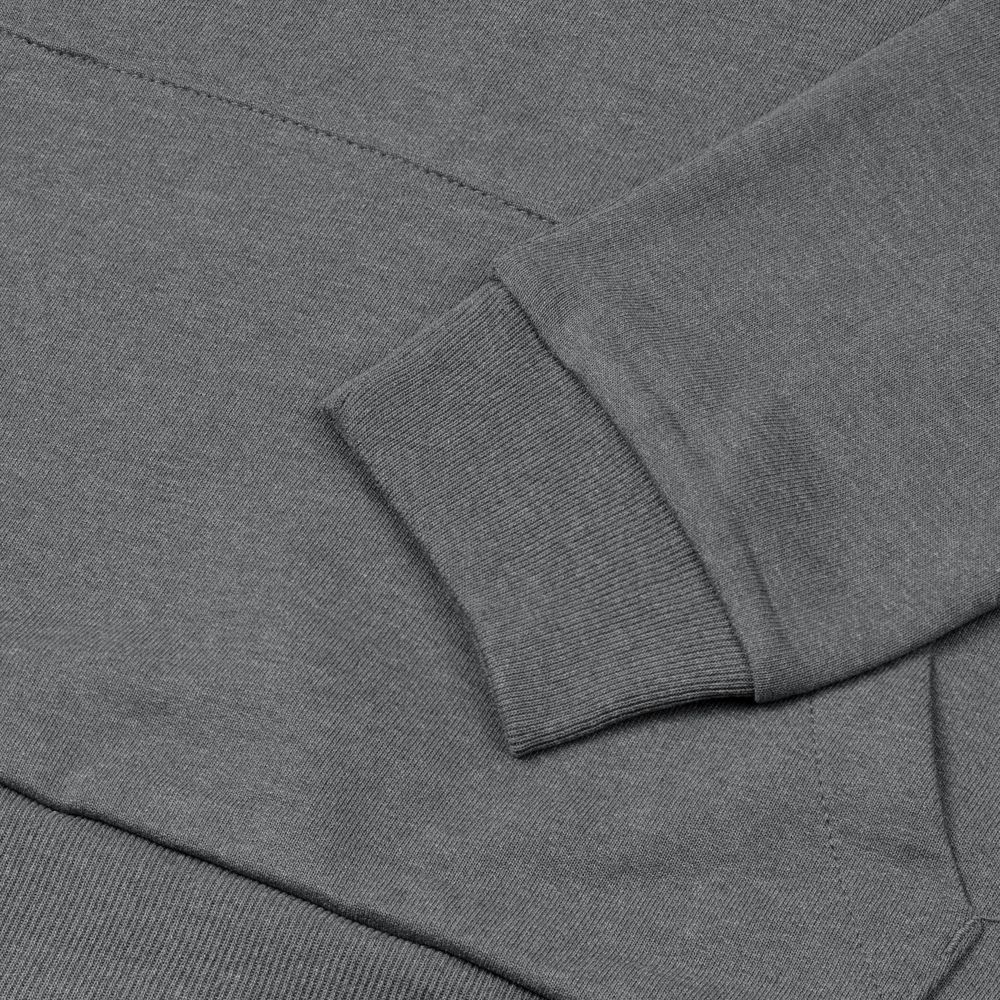 Толстовка с капюшоном унисекс Hoodie, серая (стальная) Толстовка с капюшоном унисекс Hoodie, серая (стальная)