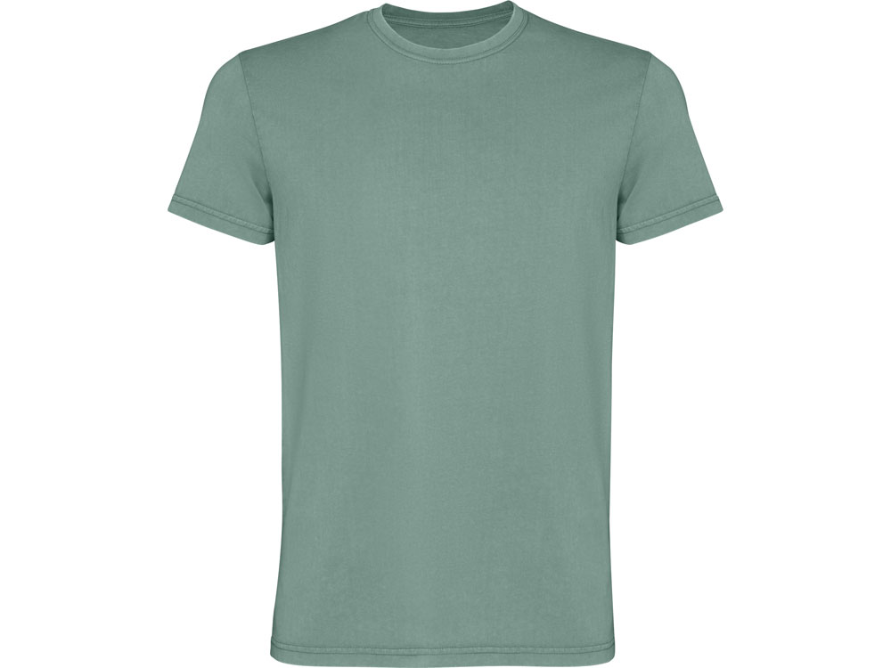 Футболка Corgi мужская, сине-зеленый выстиранный