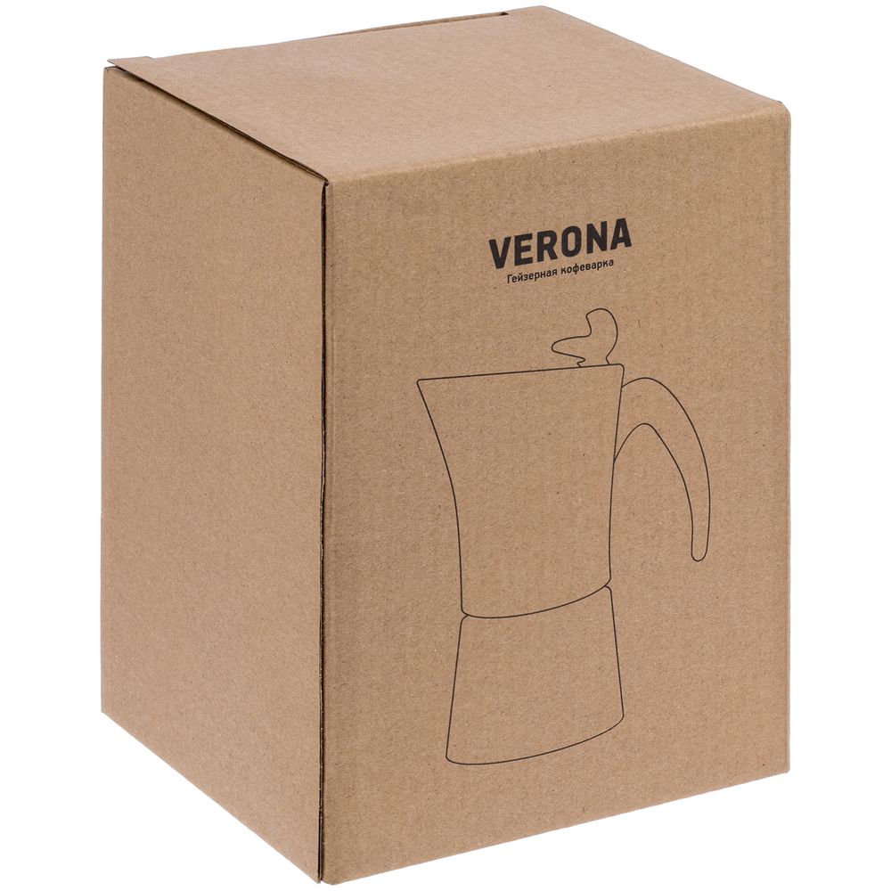 Гейзерная кофеварка Verona, в коробке Гейзерная кофеварка Verona, в коробке
