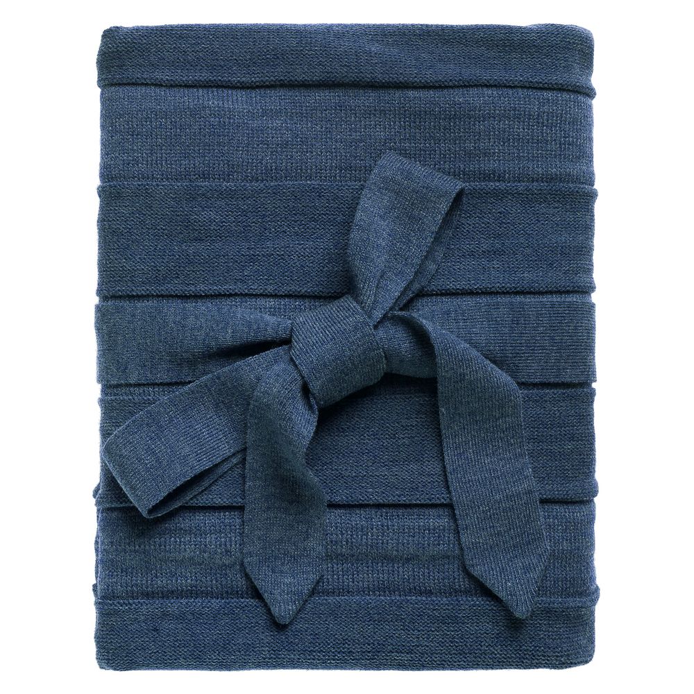 Плед Pleat, синий Плед Pleat, синий