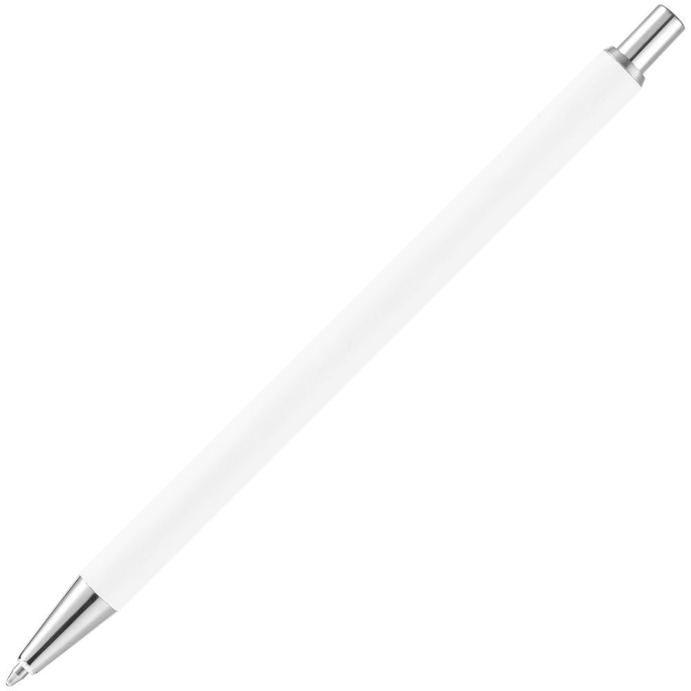 Ручка шариковая Slim Beam, белая Ручка шариковая Slim Beam, белая