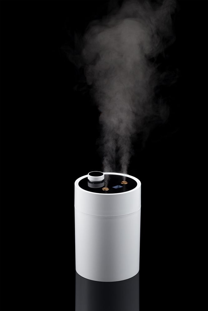 Переносной увлажнитель-ароматизатор humidiFine, белый Переносной увлажнитель-ароматизатор humidiFine, белый