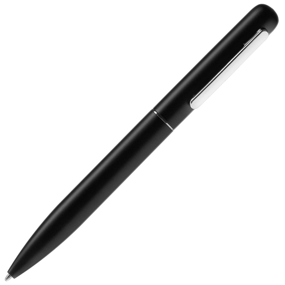 Ручка шариковая Scribo, матовая черная Ручка шариковая Scribo, матовая черная