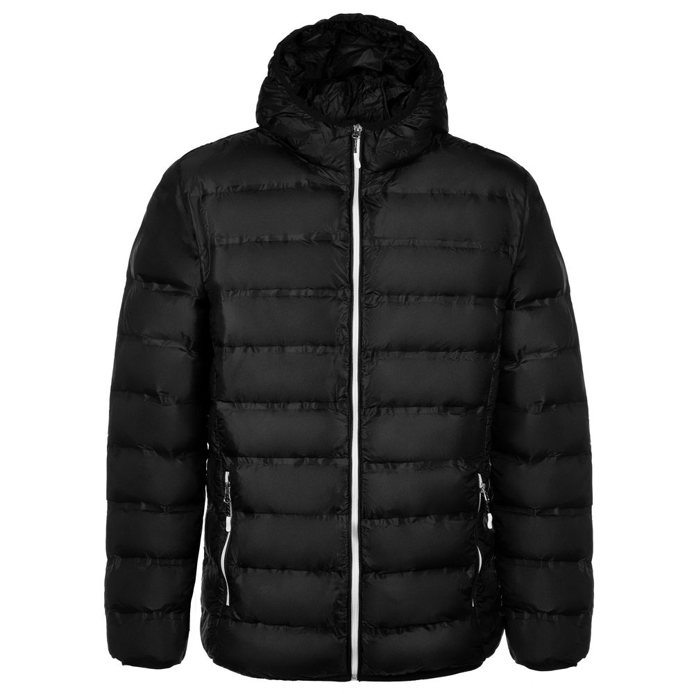 Куртка пуховая мужская Tarner Comfort, черная Куртка пуховая мужская Tarner Comfort, черная