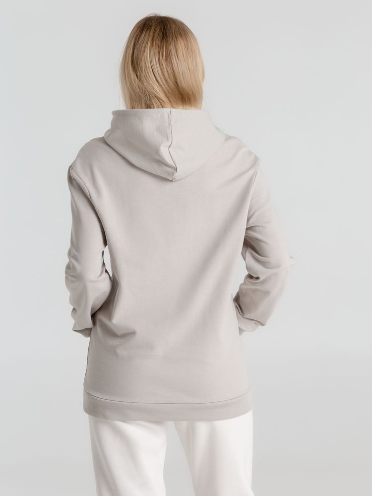 Толстовка с капюшоном унисекс Hoodie, дымчато-серая Толстовка с капюшоном унисекс Hoodie, дымчато-серая
