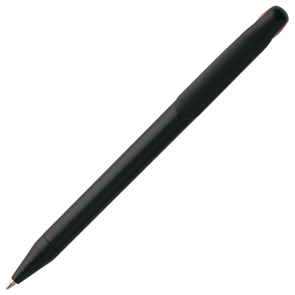Ручка шариковая Prodir DS1 TMM Dot, черная с красным Ручка шариковая Prodir DS1 TMM Dot, черная с красным