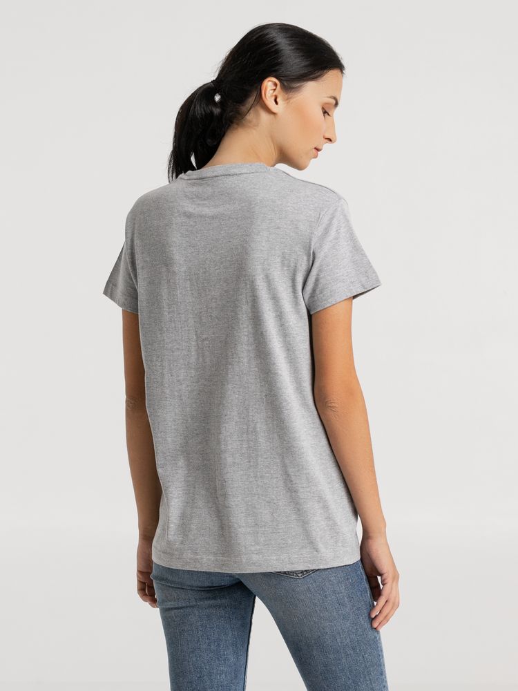 Футболка унисекс Firm Wear, серый меланж Футболка унисекс Firm Wear, серый меланж