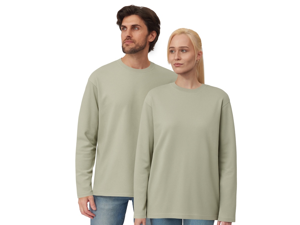 Лонгслив оверсайз Berlin унисекс, оливковый