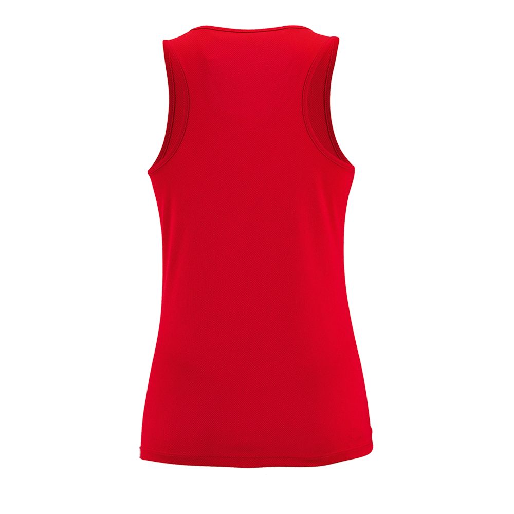 Майка женская Sporty TT Women, красная Майка женская Sporty TT Women, красная
