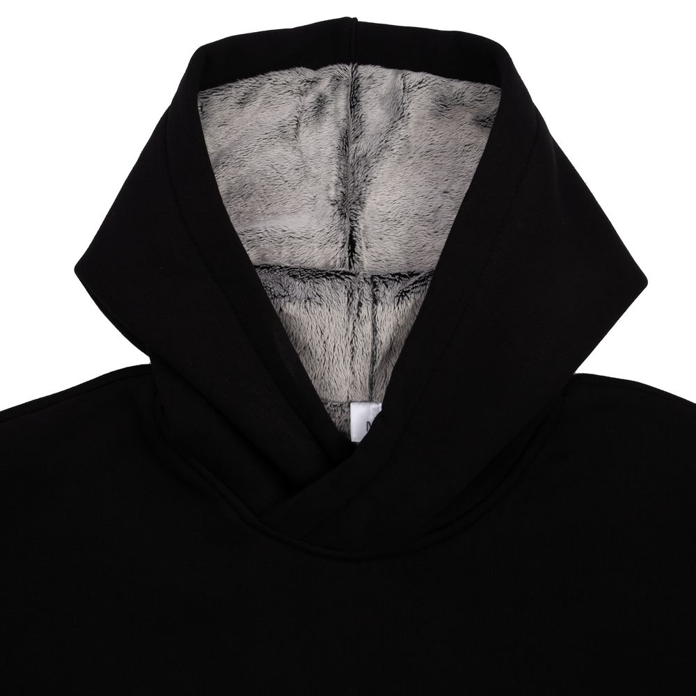 Худи Furry Oversize, черное Худи Furry Oversize, черное