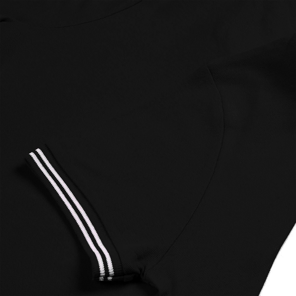 Рубашка поло женская Virma Stripes Lady, черная Рубашка поло женская Virma Stripes Lady, черная