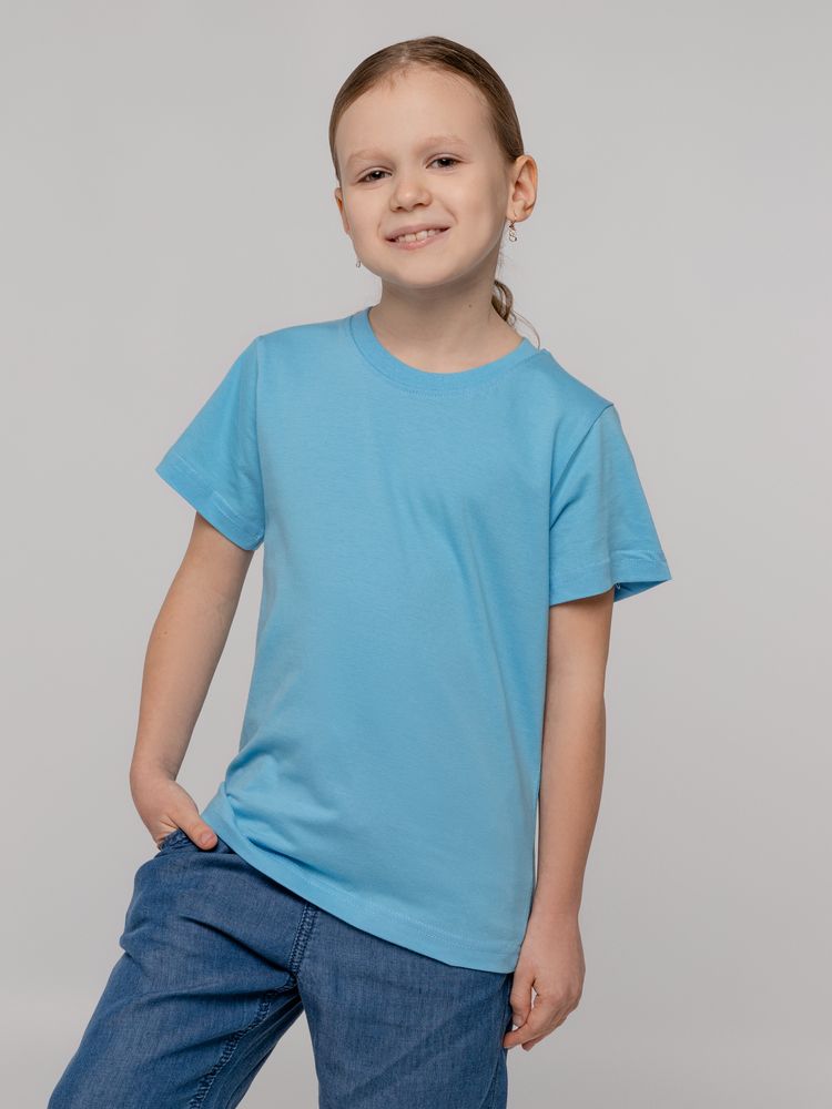 Футболка детская T-Bolka Kids, голубая Футболка детская T-Bolka Kids, голубая
