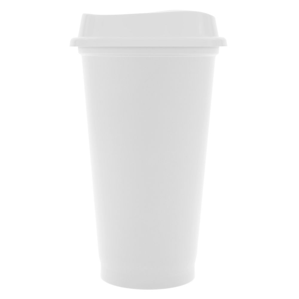 Стакан с крышкой Color Cap White, белый Стакан с крышкой Color Cap White, белый