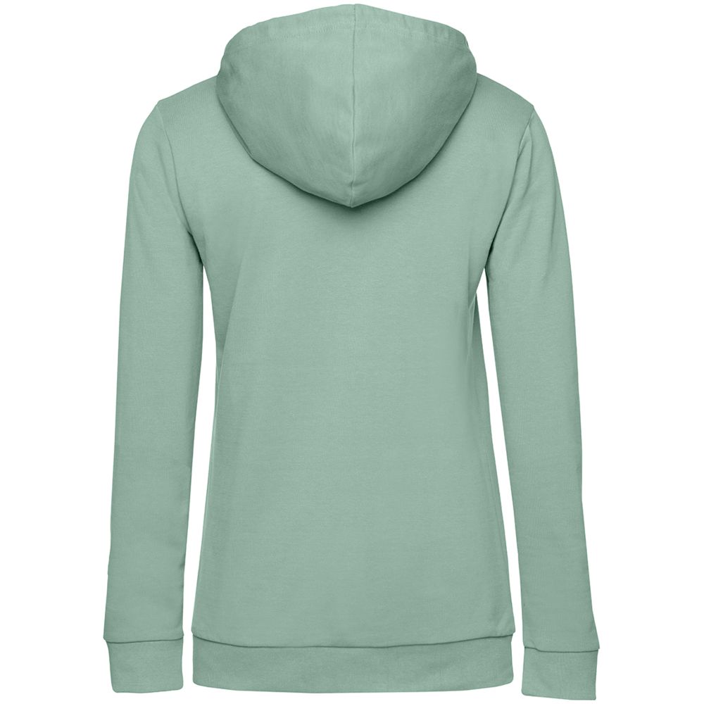 Толстовка с капюшоном женская Hoodie, серо-зеленая Толстовка с капюшоном женская Hoodie, серо-зеленая