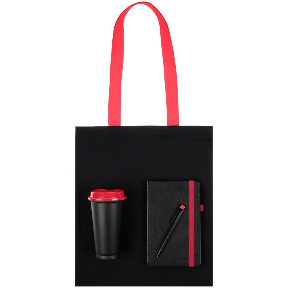 Набор Velours Bag, черный с красным Набор Velours Bag, черный с красным