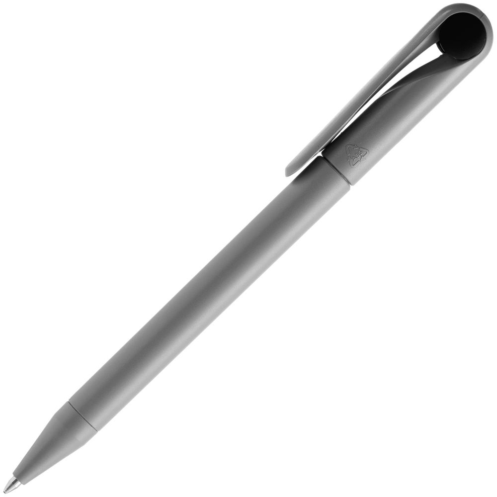 Ручка шариковая Prodir DS1 TMM Dot, серая с черным Ручка шариковая Prodir DS1 TMM Dot, серая с черным