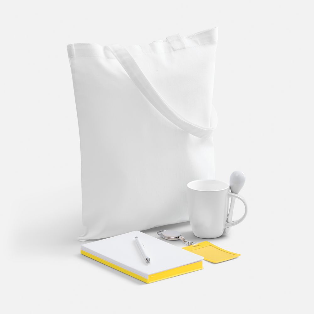 Набор Welcome Pack, желтый с белым Набор Welcome Pack, желтый с белым