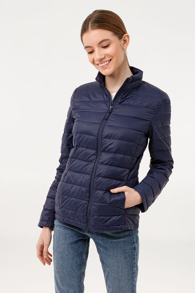 Куртка женская Wilson Women, темно-синяя Куртка женская Wilson Women, темно-синяя