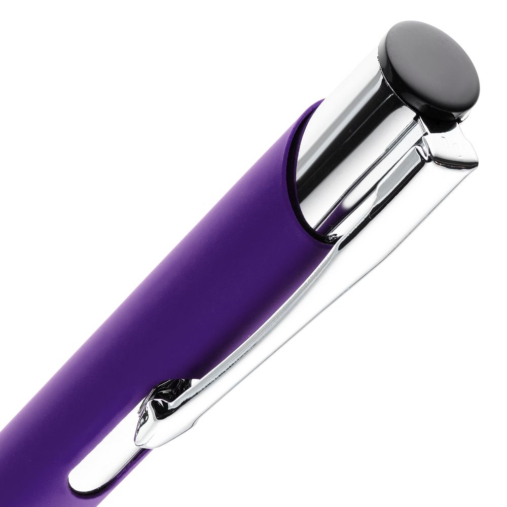 Ручка шариковая Keskus Soft Touch, фиолетовая Ручка шариковая Keskus Soft Touch, фиолетовая