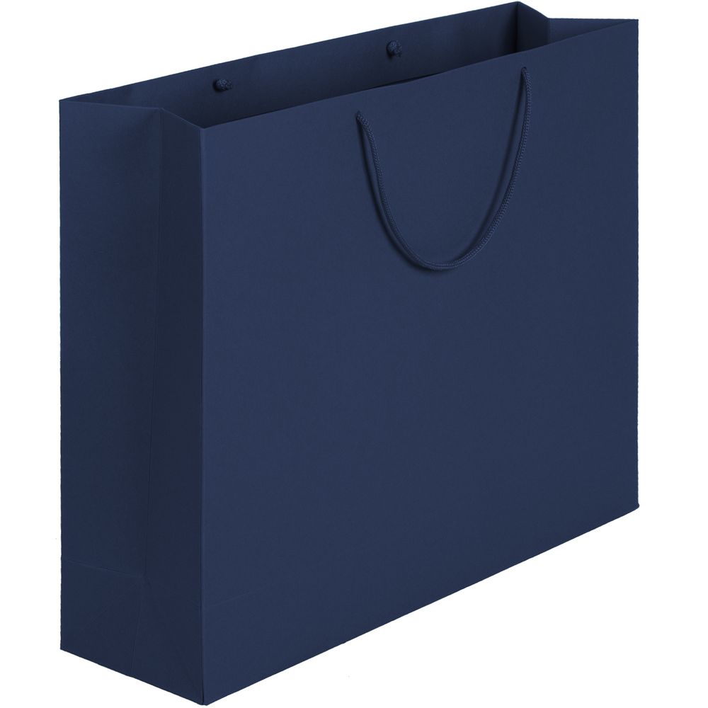 Пакет бумажный Ample Tote L, синий Пакет бумажный Ample Tote L, синий