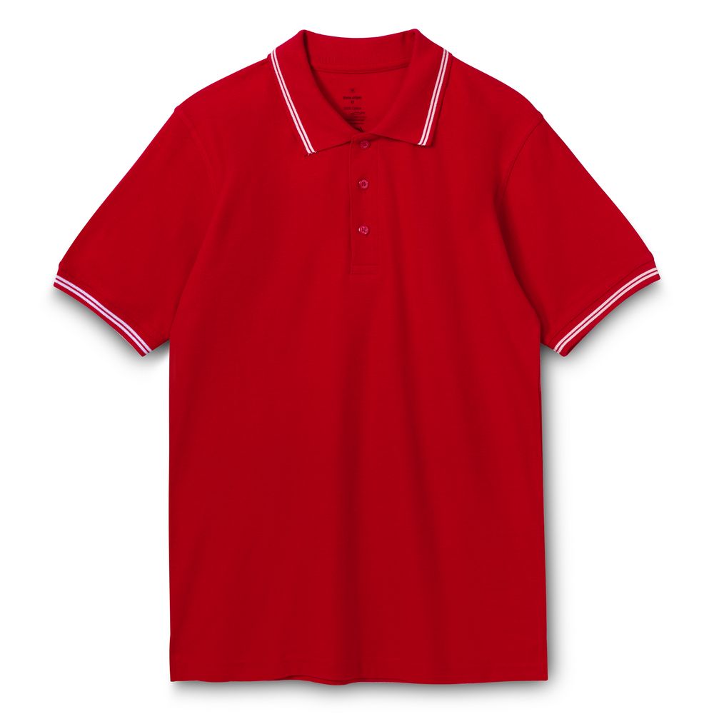 Рубашка поло Virma Stripes, красная Рубашка поло Virma Stripes, красная