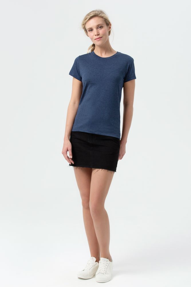 Футболка женская Regent Fit Women, синий меланж Футболка женская Regent Fit Women, синий меланж