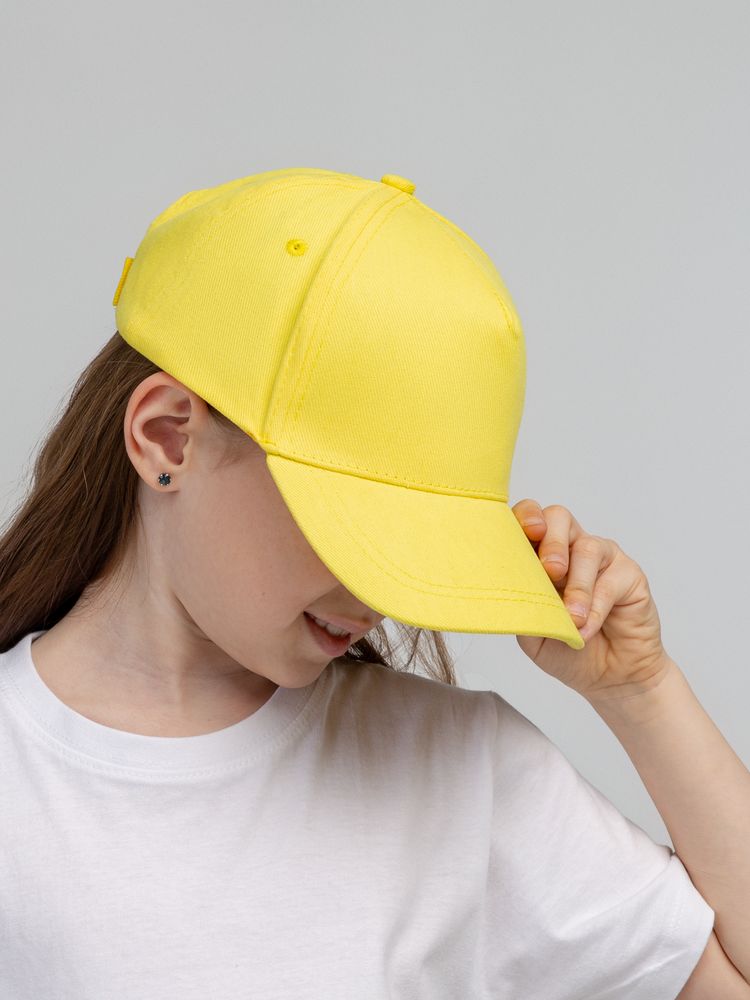 Бейсболка детская Standard Kids, желтая Бейсболка детская Standard Kids, желтая